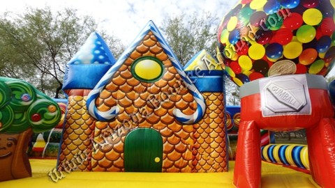 Inflatable Gingerbread House Rental Phoenix Arizona